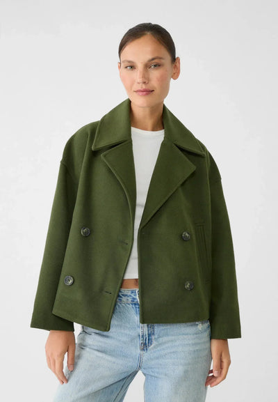Élégante Veste Croisée Confortable
