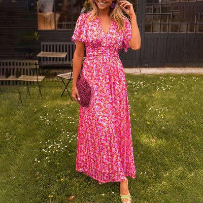 Sandra | Robe pour femme avec décolleté en V