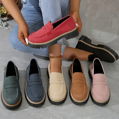 AtelierdeRocheParis™ | Mocassins en daim de luxe pour femme