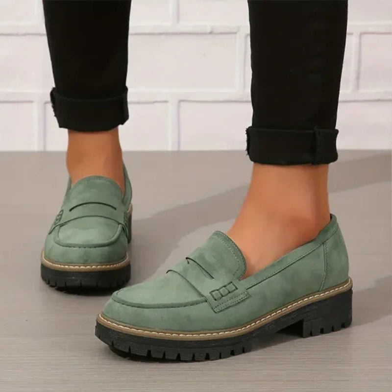 AtelierdeRocheParis™ | Mocassins en daim de luxe pour femme
