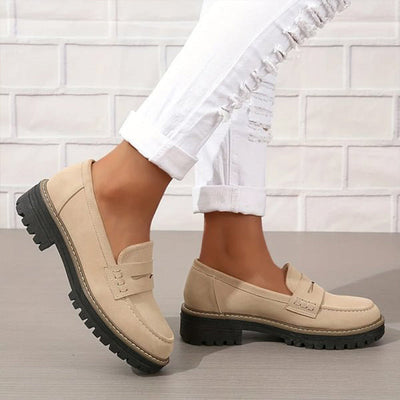 AtelierdeRocheParis™ | Mocassins en daim de luxe pour femme