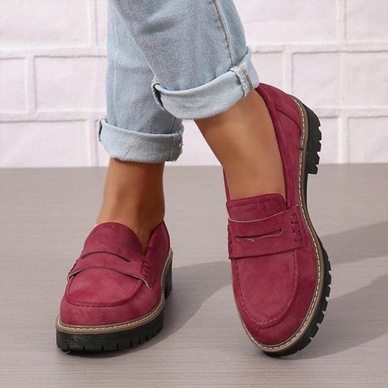 AtelierdeRocheParis™ | Mocassins en daim de luxe pour femme