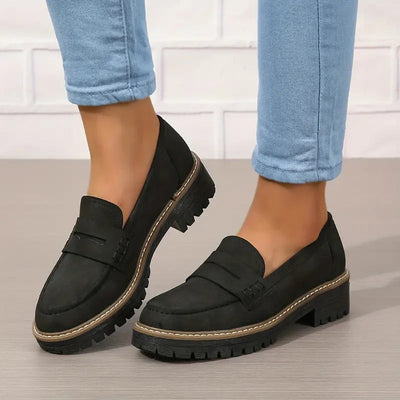 AtelierdeRocheParis™ | Mocassins en daim de luxe pour femme