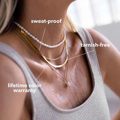 Collier chaîne torsadée “Calvi”