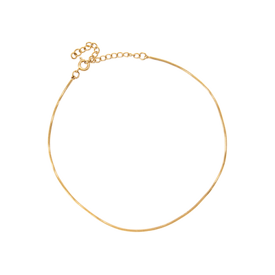 BLOOMING – Bracelet Fin en Acier Inoxydable Doré
