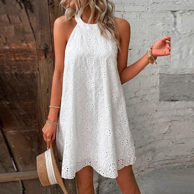 Tess – Robe en Dentelle Romantique et Sans Manches pour Occasions Spéciales