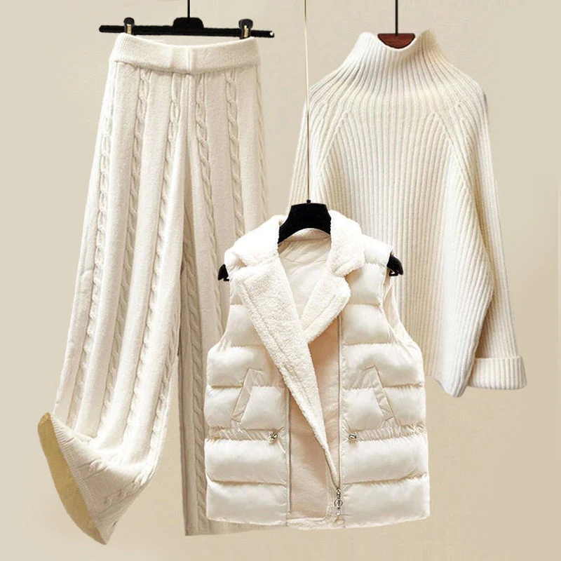 Ensemble de tricots chauds et relaxants