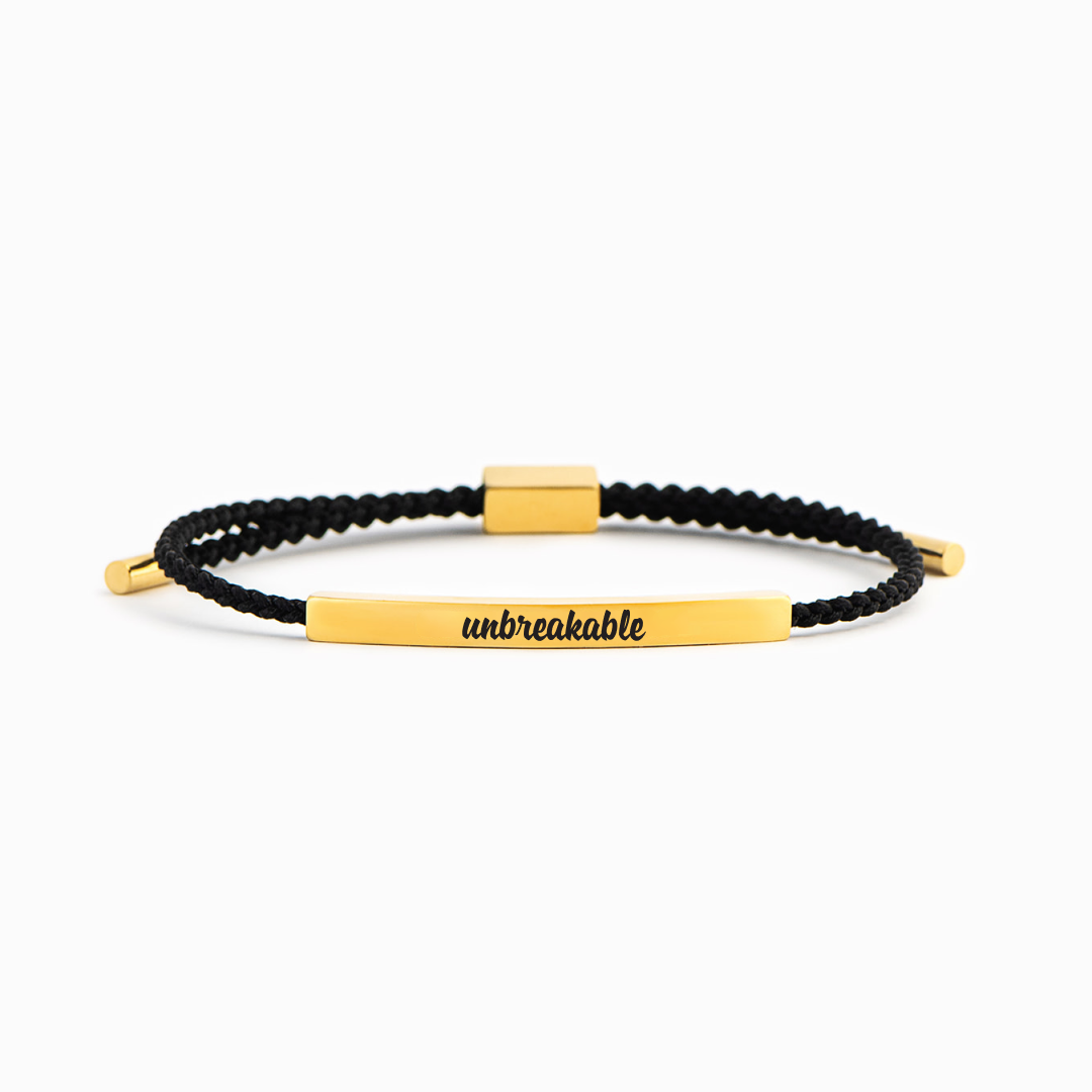 Edmonton Essence™ | Unbreakable Tube Bracelet  
A motivational bracelet for strength.