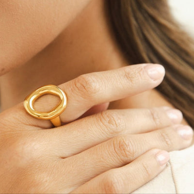 Bague Vina en Or Fondu