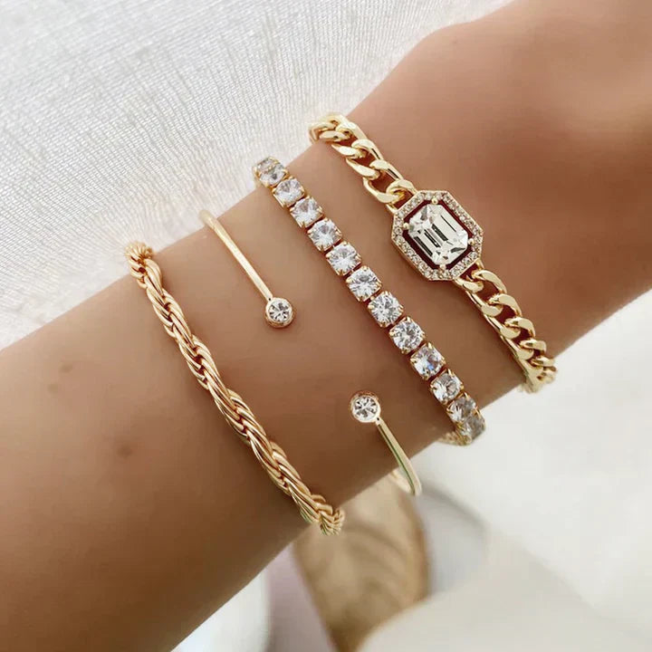 Domitia Calvina - Jeu de bracelets - Or