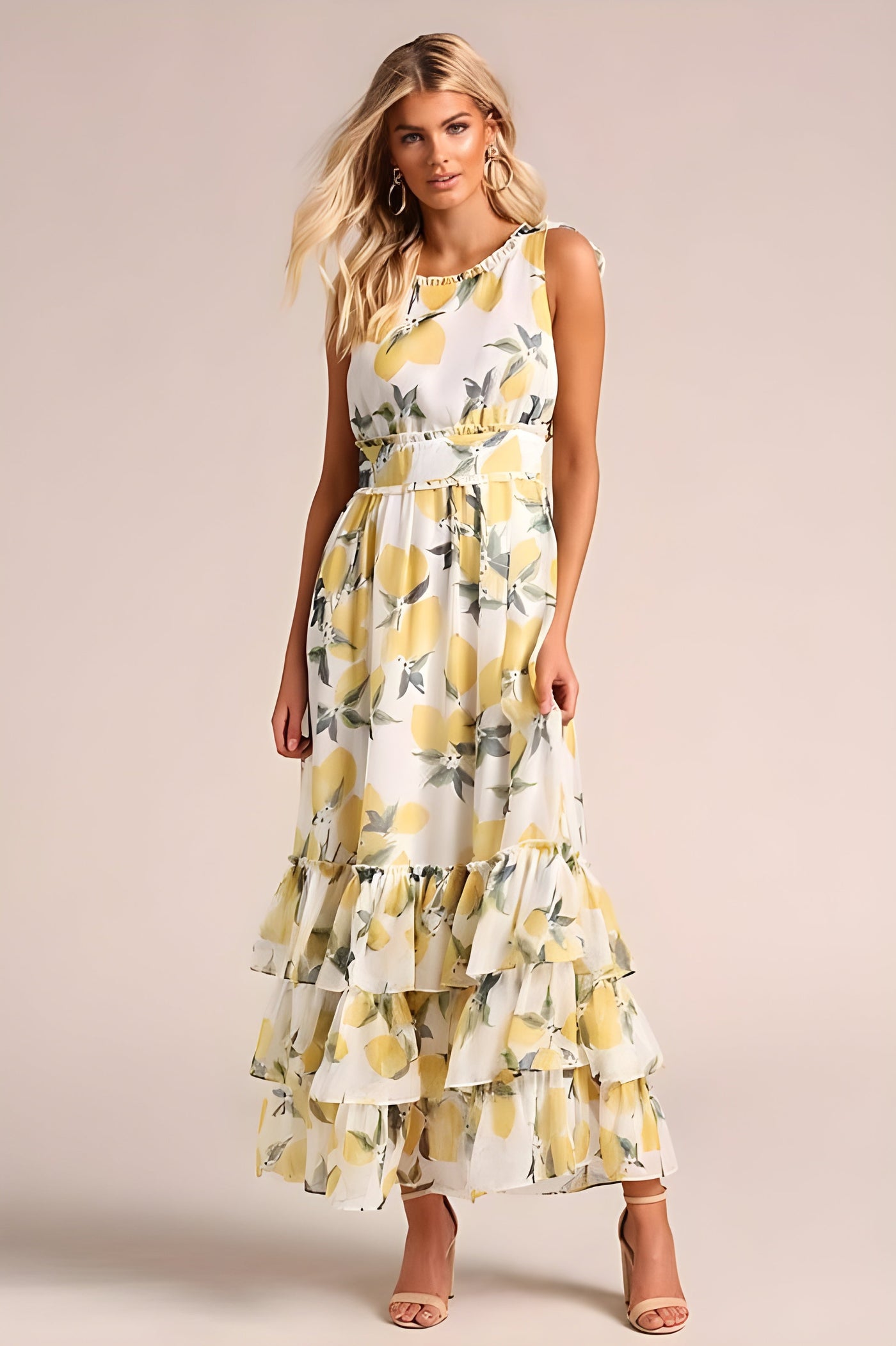 Anisha | Robe Maxi à Imprimé Décontracté pour Femme