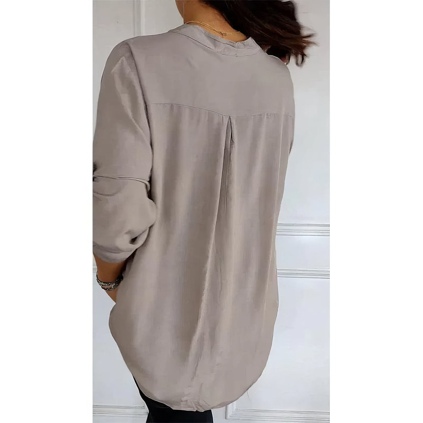 Chemise de tous les jours à paillettes et patchwork
