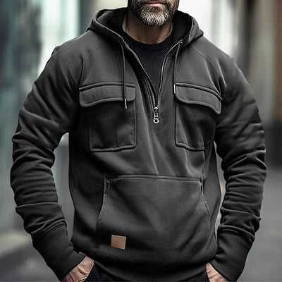 Sweat tactique à capuche pour hommes - Luke